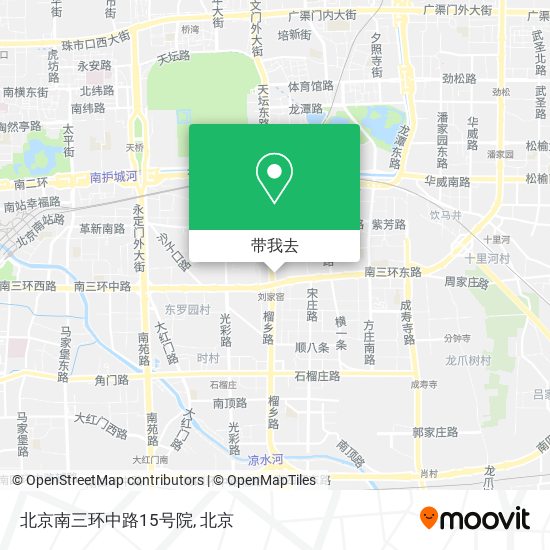 北京南三环中路15号院地图