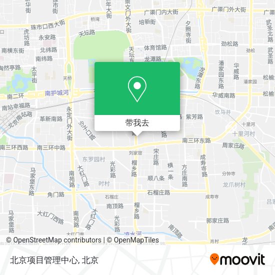 北京项目管理中心地图