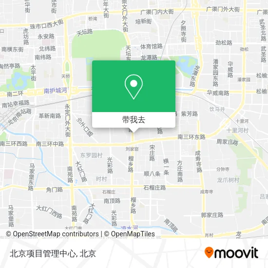 北京项目管理中心地图