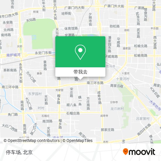 停车场地图
