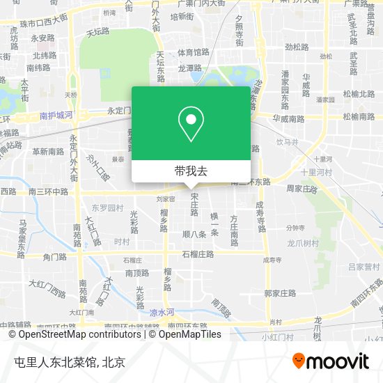 屯里人东北菜馆地图