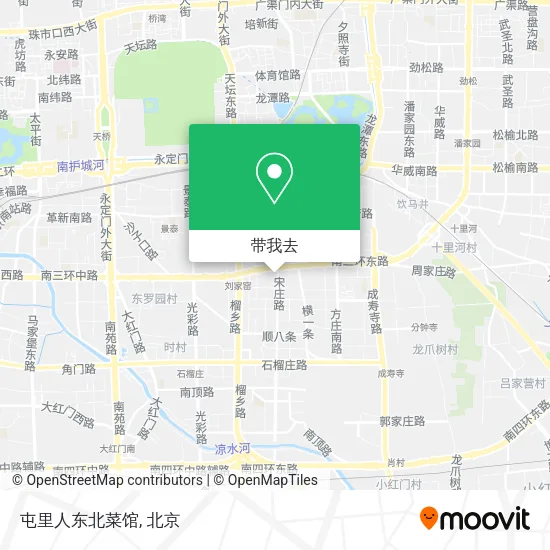 屯里人东北菜馆地图