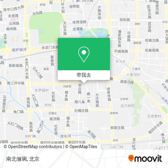 南北俪琬地图