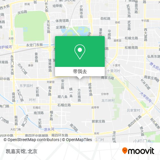 凯嘉宾馆地图