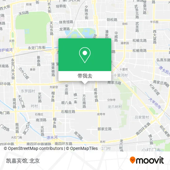 凯嘉宾馆地图