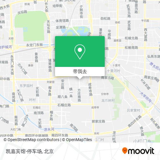 凯嘉宾馆-停车场地图