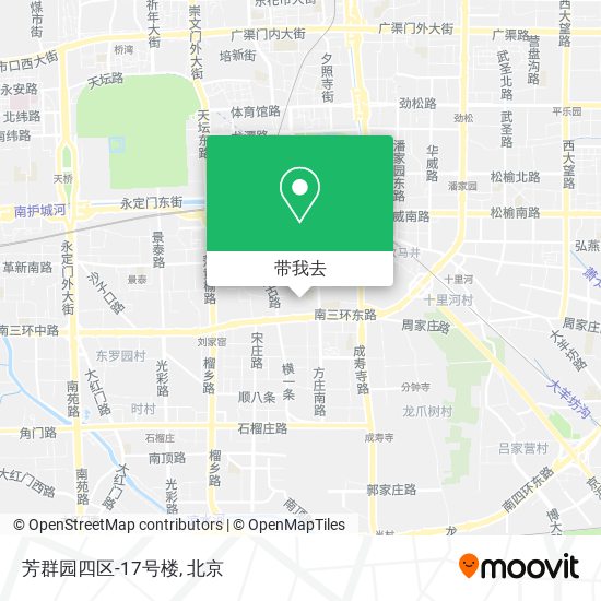 芳群园四区-17号楼地图