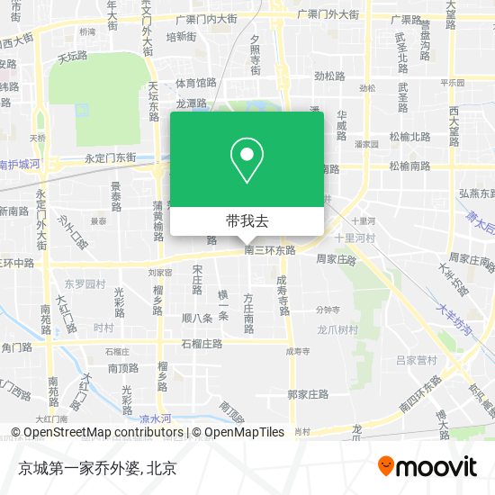 京城第一家乔外婆地图