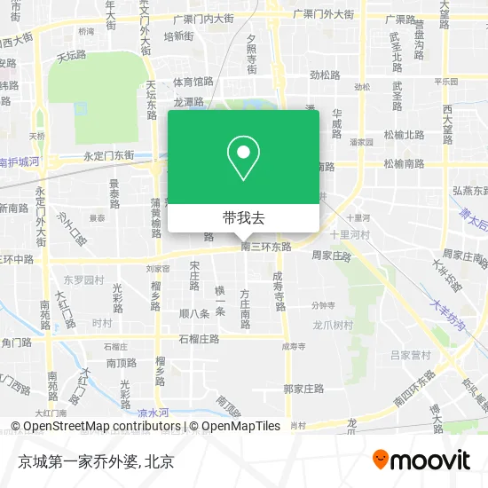 京城第一家乔外婆地图