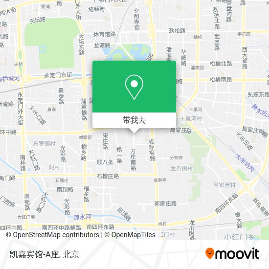 凯嘉宾馆-A座地图