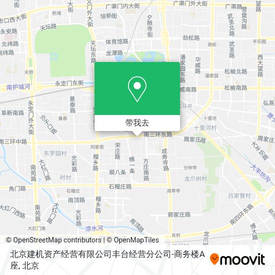 北京建机资产经营有限公司丰台经营分公司-商务楼A座地图