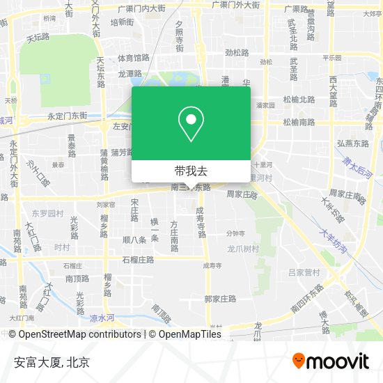 安富大厦地图