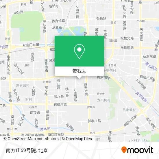 南方庄69号院地图