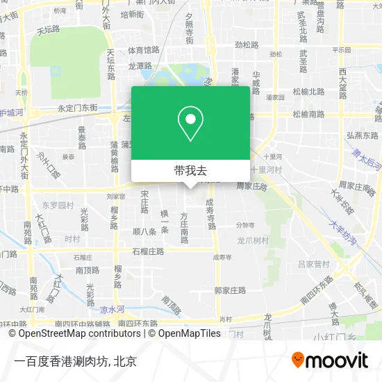 一百度香港涮肉坊地图