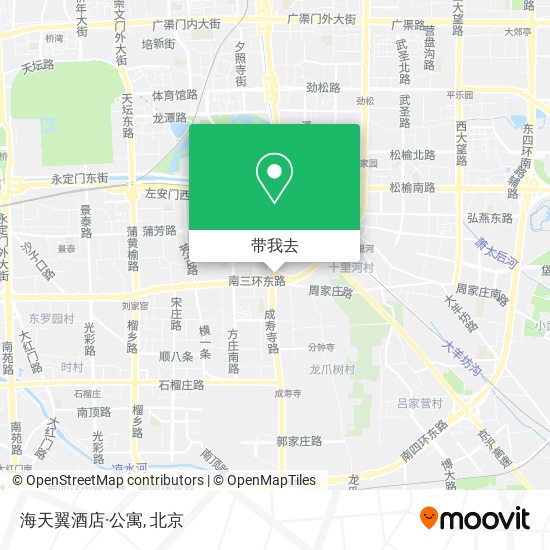 海天翼酒店·公寓地图