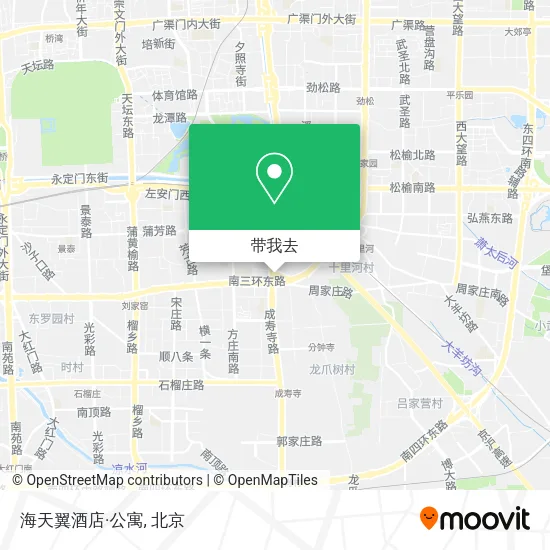 海天翼酒店·公寓地图