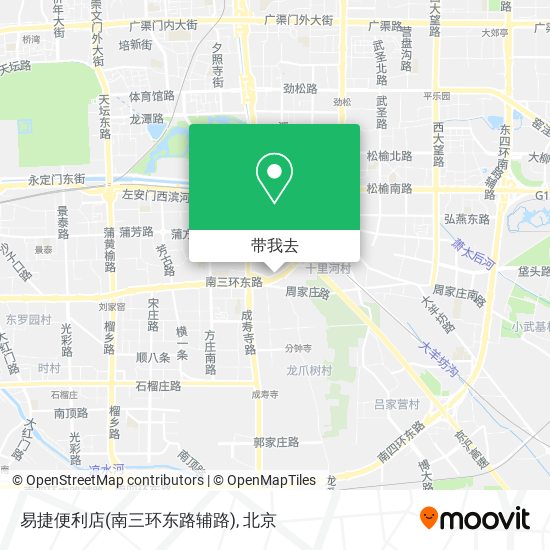易捷便利店(南三环东路辅路)地图