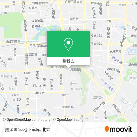 鑫源国际-地下车库地图