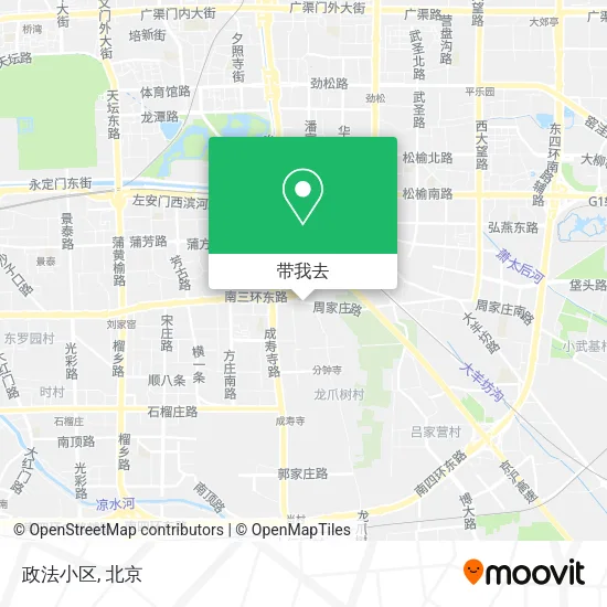 政法小区地图