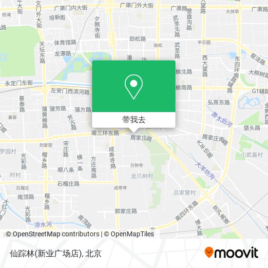 仙踪林(新业广场店)地图
