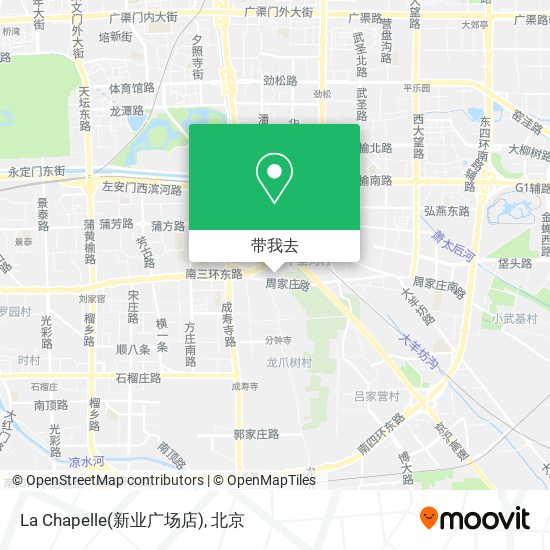 La Chapelle(新业广场店)地图