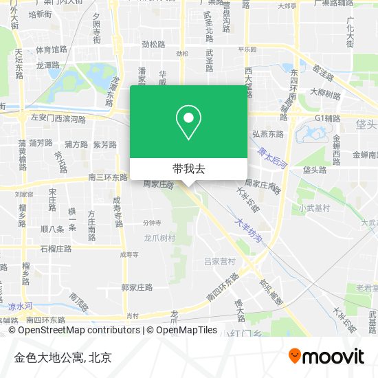 金色大地公寓地图