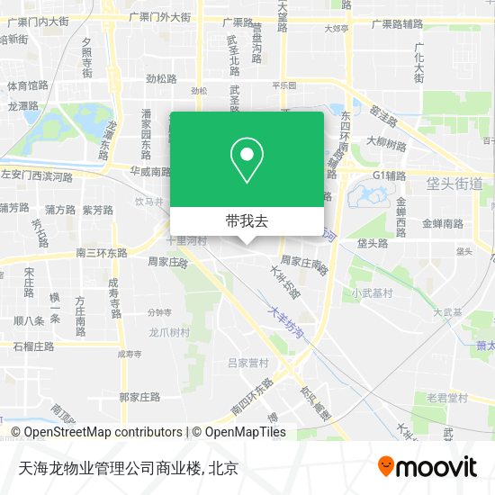 天海龙物业管理公司商业楼地图