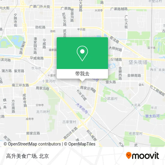 高升美食广场地图