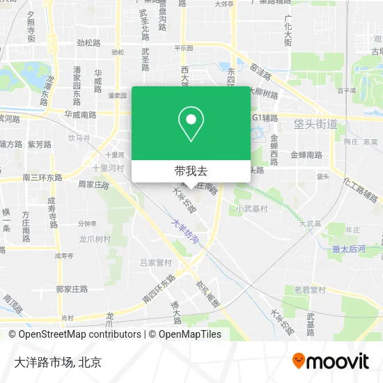 大洋路市场地图