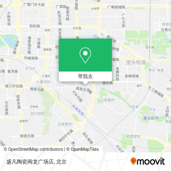盛凡陶瓷闽龙广场店地图