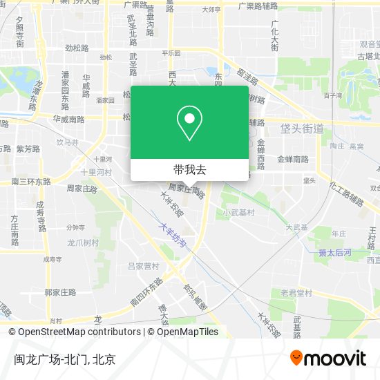 闽龙广场-北门地图