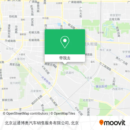 北京运通博奥汽车销售服务有限公司地图
