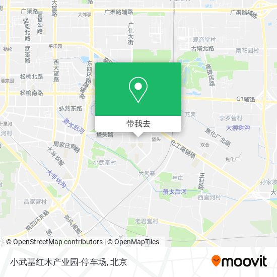 小武基红木产业园-停车场地图