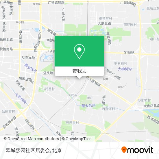 翠城熙园社区居委会地图