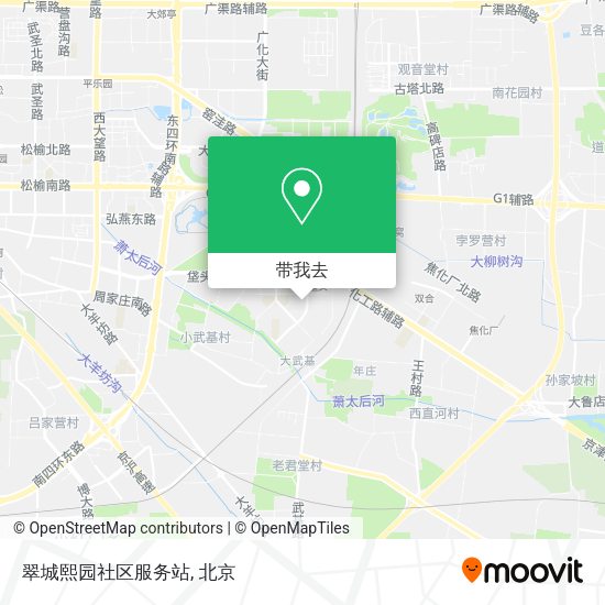 翠城熙园社区服务站地图