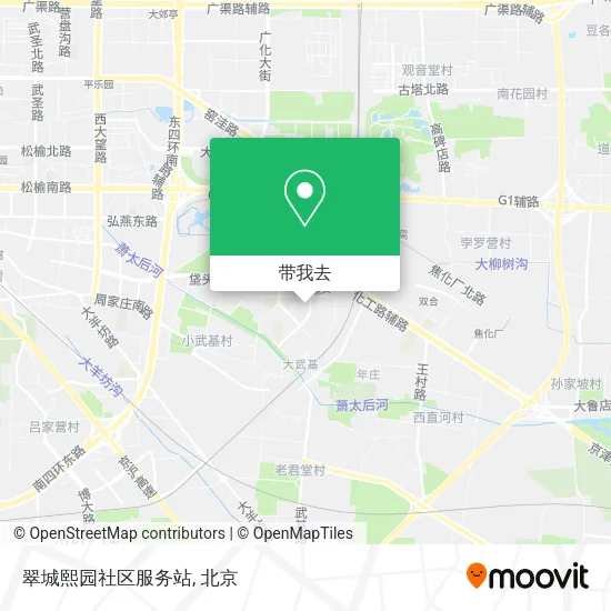 翠城熙园社区服务站地图