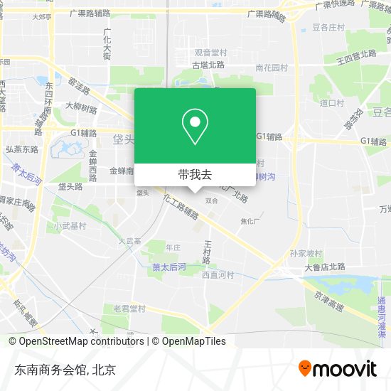 东南商务会馆地图