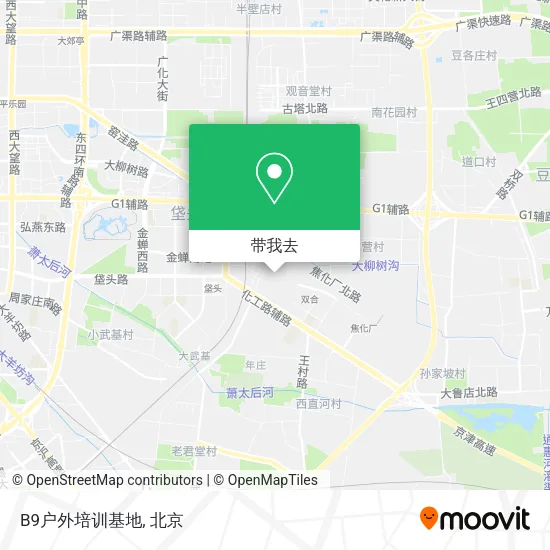 B9户外培训基地地图
