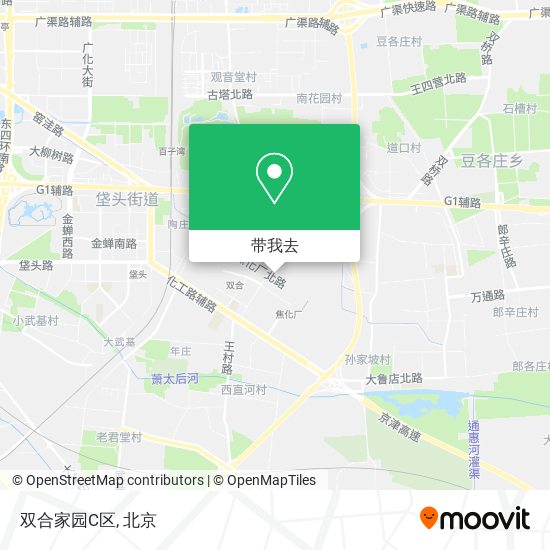 双合家园C区地图
