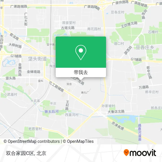 双合家园C区地图