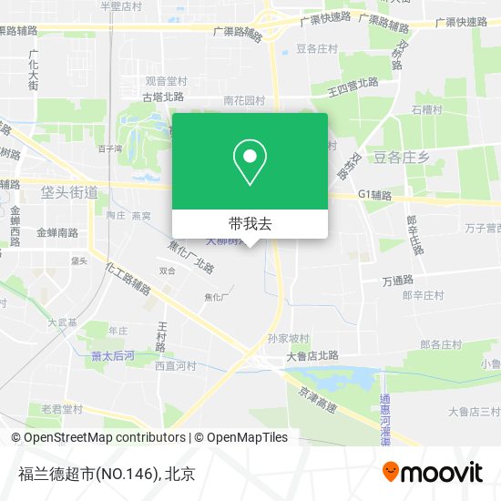福兰德超市(NO.146)地图