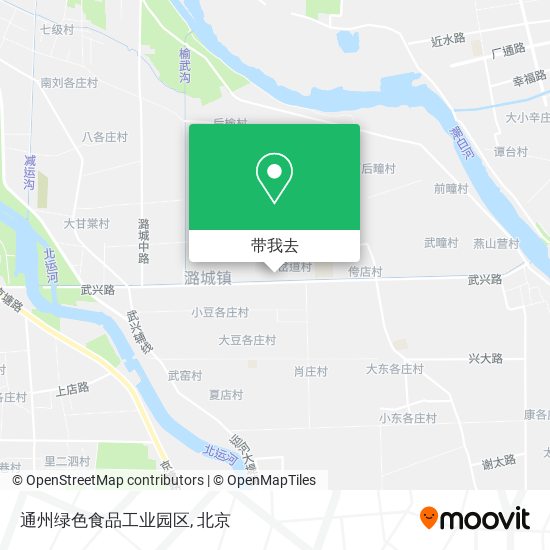 通州绿色食品工业园区地图