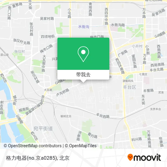格力电器(no.京a0285)地图
