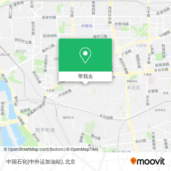 中国石化(中外运加油站)地图