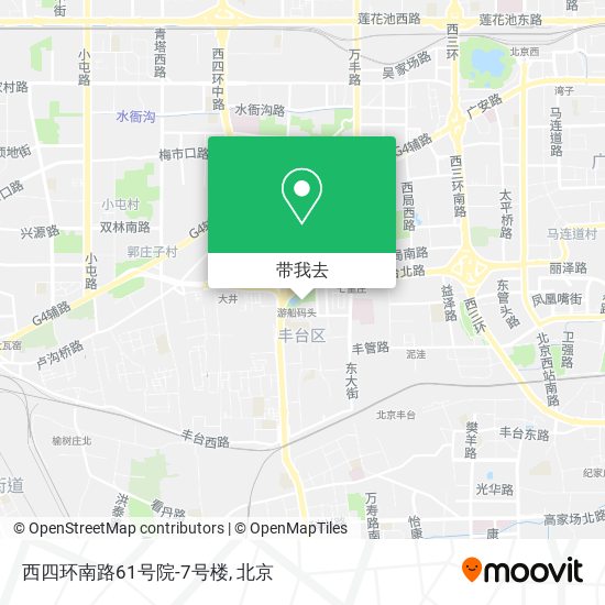 西四环南路61号院-7号楼地图