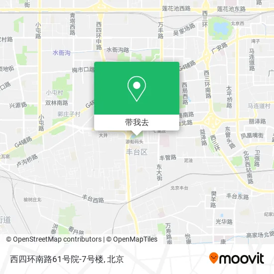 西四环南路61号院-7号楼地图