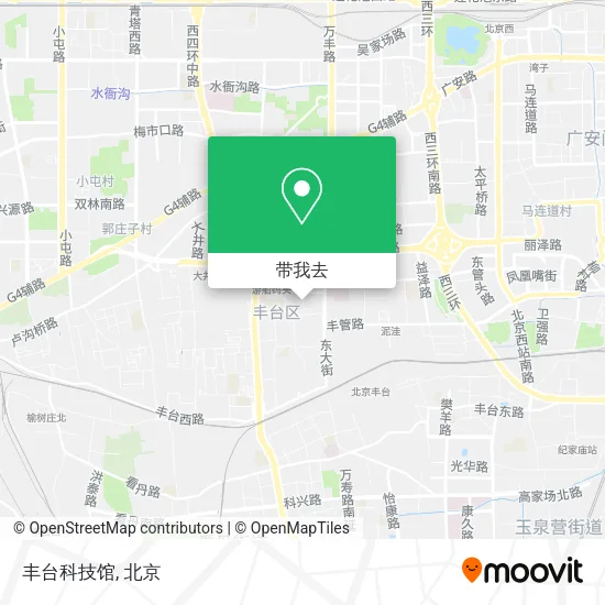 丰台科技馆地图