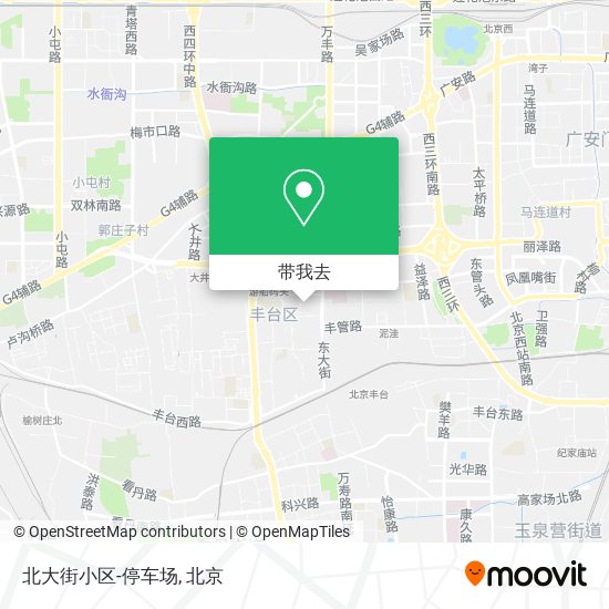 北大街小区-停车场地图