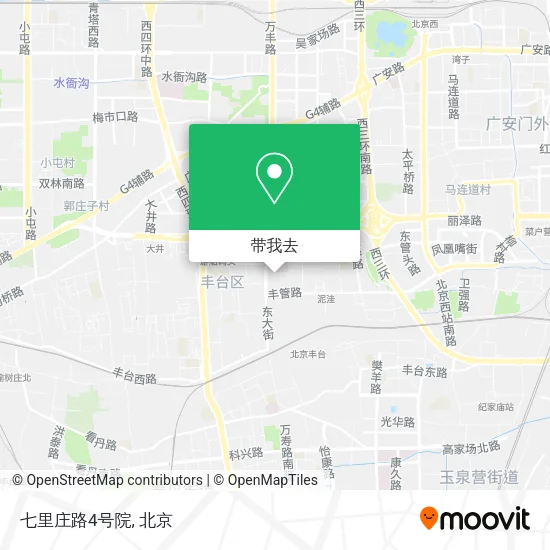 七里庄路4号院地图