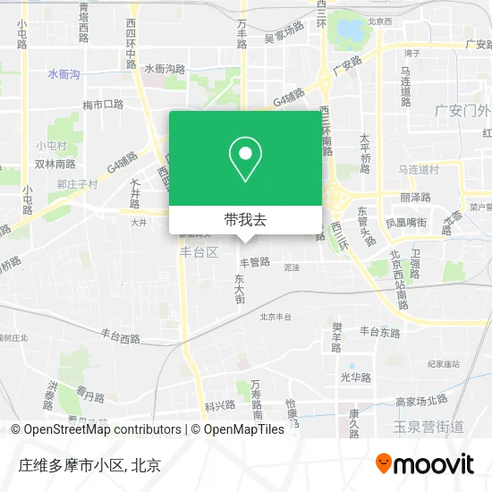 庄维多摩市小区地图